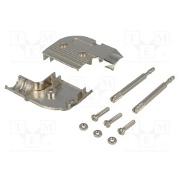 1 pcs x NINIGI - DSC-809K - Enclosure: for D-Sub connectors, D-Sub 9pin,D-Sub HD 15pin