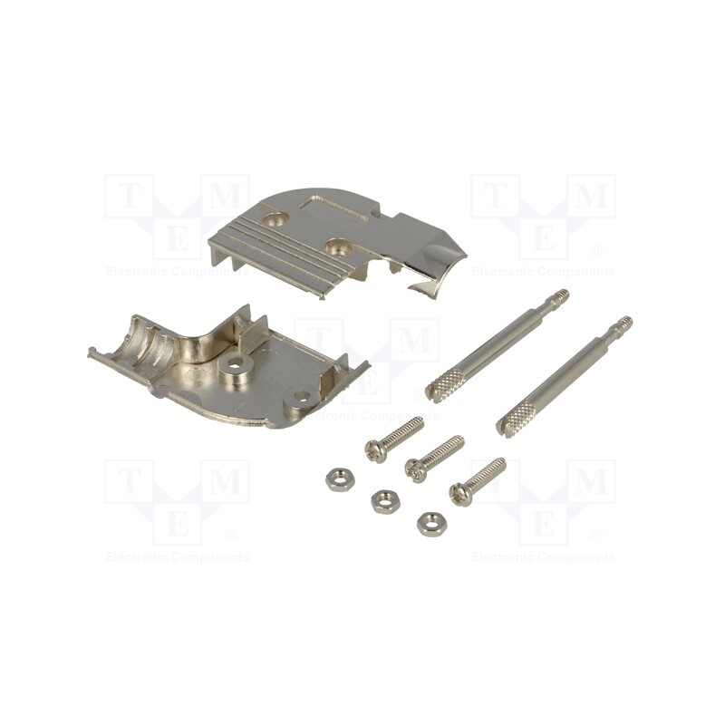 1 pcs x NINIGI - DSC-809K - Enclosure: for D-Sub connectors, D-Sub 9pin,D-Sub HD 15pin