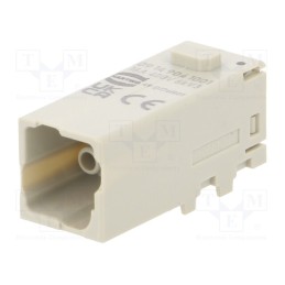 1 pcs x HARTING - 9149041001 - Connector: HDC, module, male, Han-Modular® Domino, PIN: 4