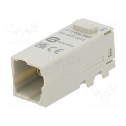 1 pcs x HARTING - 9149042001 - Connector: HDC, module, male, Han-Modular® Domino, PIN: 4
