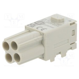 1 pcs x HARTING - 9149041101 - Connector: HDC, module, female, Han-Modular® Domino, PIN: 4