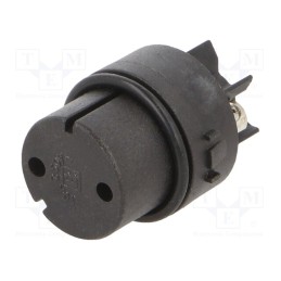 1 pcs x BULGIN - SA3319 - Connector: circular, contact insert, female, PIN: 2, nickel plated