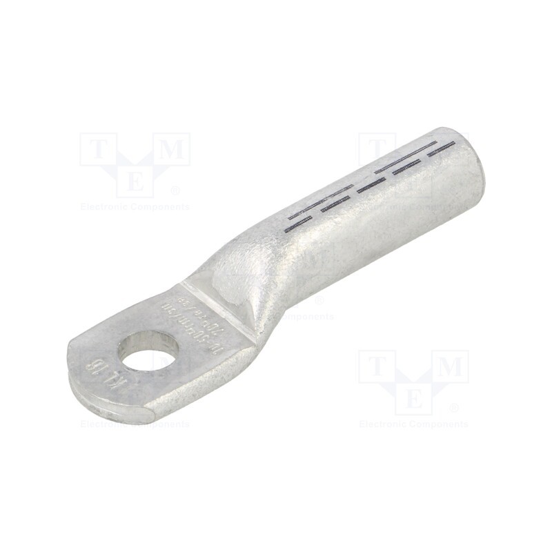 1 pcs x BM GROUP - BM76050 - Tip: ring tube, M10, 50mm2, crimped, for cable, aluminum, 10.5mm