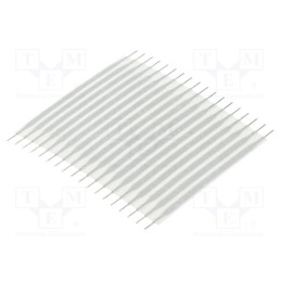 1 pcs x TE Connectivity - FSN21.5A-18 - Connector: jumper cable, Cable ph: 2.54mm, L: 38.1mm, straight