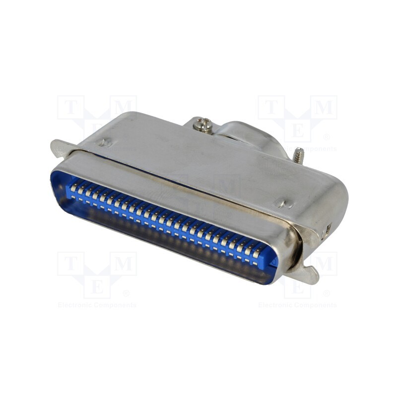 1 pcs x CONNFLY - DS1078-50M0L - Connector: Centronics, plug, male, PIN: 50, soldering, for cable