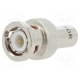 1 pcs x AMPHENOL RF - 202103 - Terminator, BNC, straight, 50Ω, POM, Vswr: 1.2