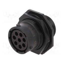 1 pcs x AMPHENOL - RTS714N8S03 - Connector: circular, eco|mate Aquarius, socket, female, PIN: 8
