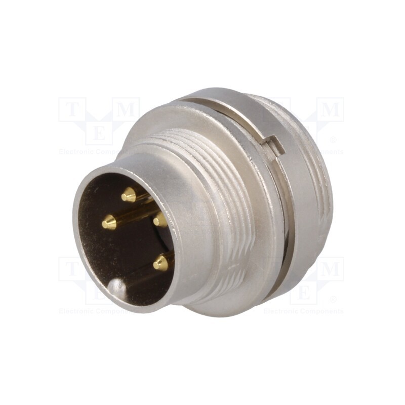 1 pcs x LUMBERG - SFV 40 - Connector: M16, socket, male, soldering, PIN: 4, 5A, 250V, IP40