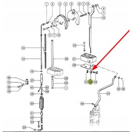 805093 92 g cutting height adjuster roller