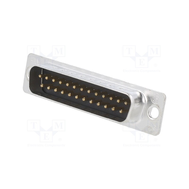 1 pcs x TE Connectivity - 5-747912-2 - 25 Plug Solder Cup, Gold Flash