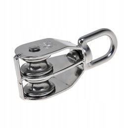 520 30 two-wheel swivel loading pulley