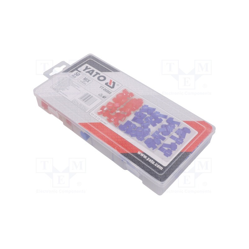 1 set x YATO - YT-06868 - Quick splice, IDC, for cable, 50pcs.