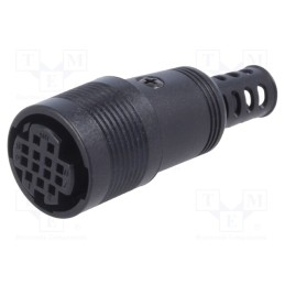 1 pcs x HIROSE - RP13A-12PA-13SC(71) - Connector: circular, plug, RP13, female, PIN: 13, w/o contacts, 100V