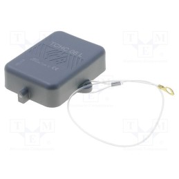 1 pcs x ILME - TCHC 06 L - Protection cover, T-TYPE, size 44.27, Enclos.mat: plastic