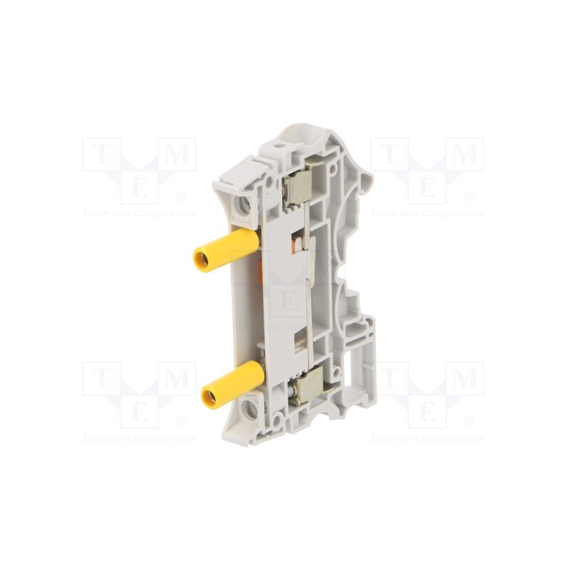 1 pcs x TE Connectivity - 1SNK508311R0000 (ZS10-ST-T4) - Splice terminal: rail, 0.5÷10mm2, ways: 1, terminals: 2, grey, SNK