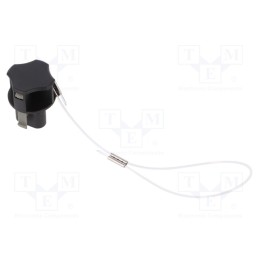 1 pcs x WIELAND - 99.414.6205.2 - Protection cover, female connectors, cord, black