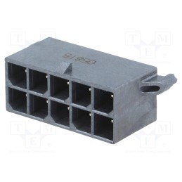 1 pcs x MOLEX - 768290010 - Socket, wire-board, male, Mega-Fit, 5.7mm, PIN: 10, UL94V-0, 23A