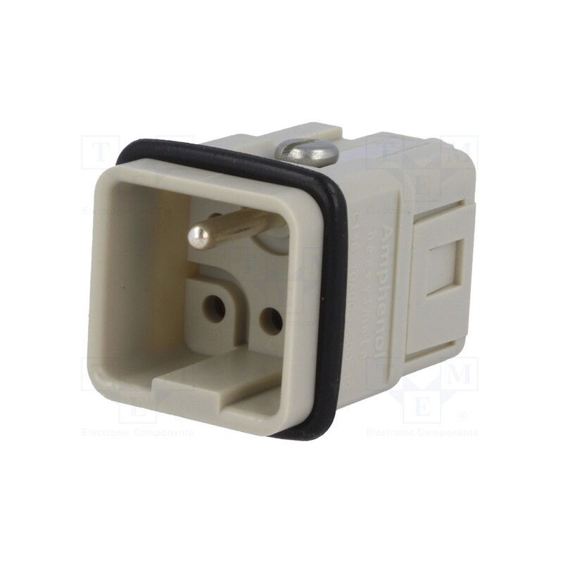 1 pcs x AMPHENOL - C14610A00550012 - Connector: HDC, contact insert, male, C146,heavy|mate Q, PIN: 6