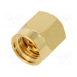 1 pcs x AMPHENOL RF - 132331 - Jumper, SMA, male, straight, 50Ω, gold-plated