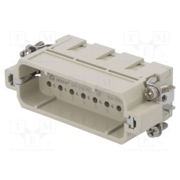 1 pcs x DEGSON ELECTRONICS - DA-016-MC - Connector: HDC, contact insert, male, DA, PIN: 16, 16+PE, size D16A