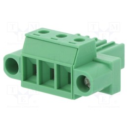 1 pcs x PHOENIX CONTACT - PC 4/ 3-STF-7,62 1828252 - Pluggable terminal block, 7.62mm, ways: 3, straight, plug, female