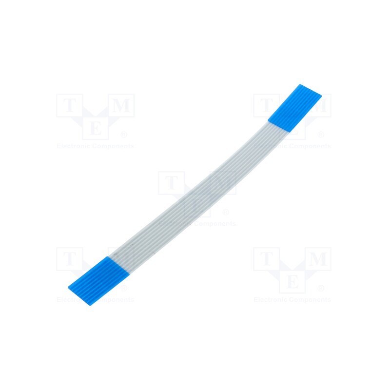 1 pcs x MOLEX - 151660075 - FFC cable, Cores: 8, Cable ph: 0.5mm, contacts on the same side
