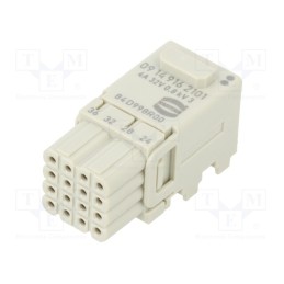 1 pcs x HARTING - 9149162101 - Connector: HDC, module, female, Han-Modular® Domino, PIN: 16