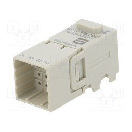 1 pcs x HARTING - 9149162001 - Connector: HDC, module, male, Han-Modular® Domino, PIN: 16