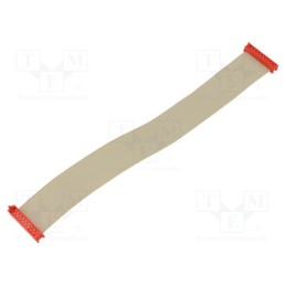 1 pcs x TE Connectivity - 2205067-3 - Cable: ribbon cable with connectors, PIN: 18, Layout: 2x9, plug
