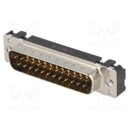 1 pcs x HARTING - 9653217702 - D-Sub, PIN: 25, socket, male, straight, THT, UNC 4-40