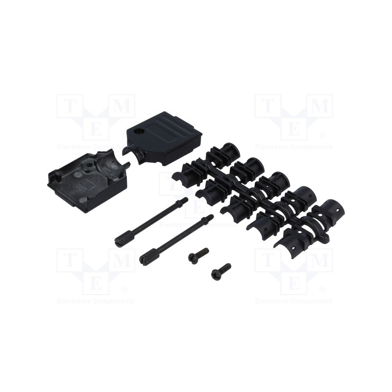 1 pcs x ENCITECH - 6560-0115-01 - Enclosure: for D-Sub connectors, D-Sub 9pin,D-Sub HD 15pin