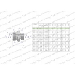 Hydraulic connector m16x1 5 10l m12x1 5 06l 5pcs