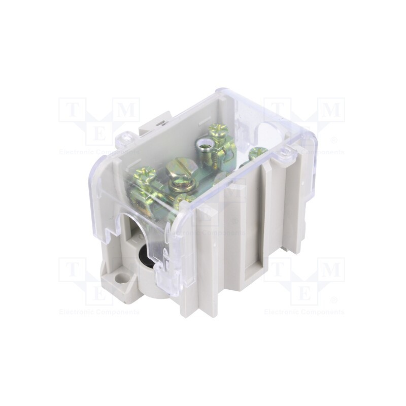 1 pcs x PAWBOL - E.4101 - Terminal block, screw terminal, 35mm2, 125A, ways: 1, grey