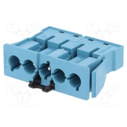 1 pcs x WIELAND - 92.052.8658.0 GST18I5F S2 R V PB02 - Connector: pluggable terminal block, spring clamp, male, GST18