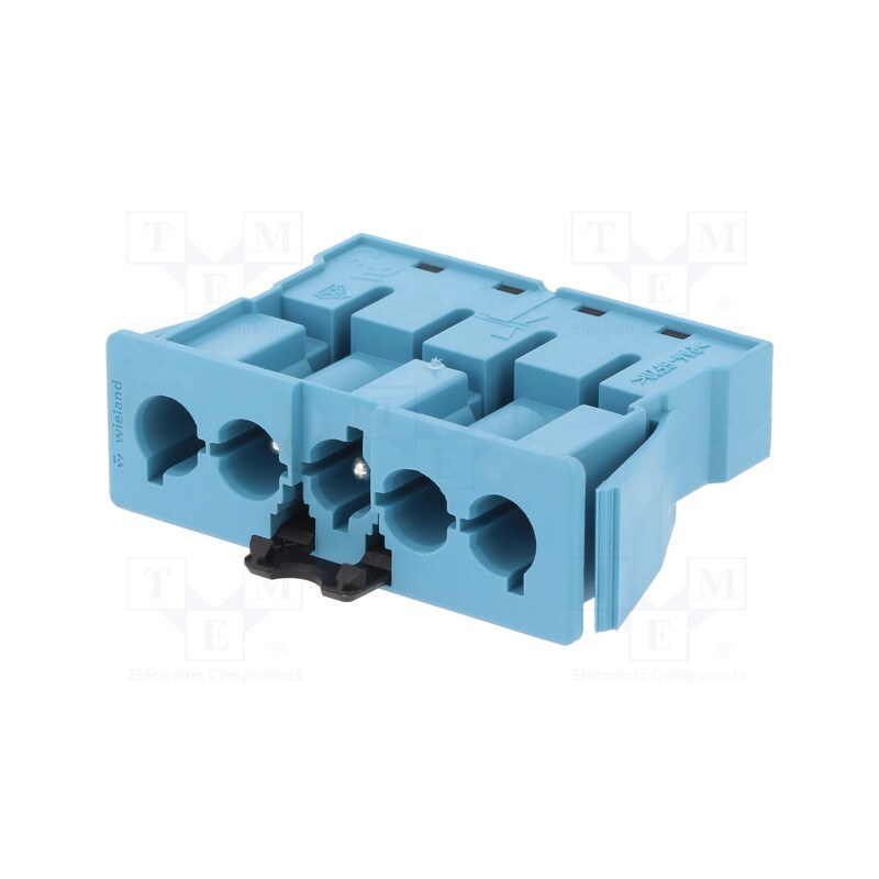 1 pcs x WIELAND - 92.052.8658.0 GST18I5F S2 R V PB02 - Connector: pluggable terminal block, spring clamp, male, GST18