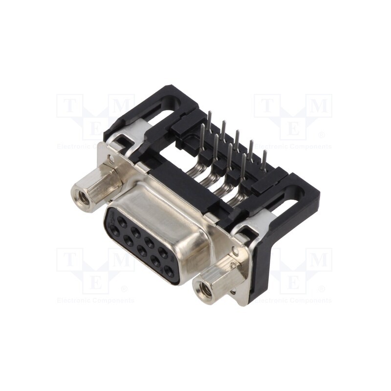 1 pcs x HARTING - 9661126603 - D-Sub, PIN: 9, socket, female, angled 90°, THT, UNC 4-40