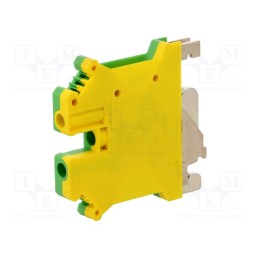 1 pcs x PHOENIX CONTACT - USLKG 5 0441504 - Splice terminal: rail, 0.2÷6mm2, ways: 1, terminals: 2, Width: 6.2mm