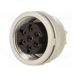 1 pcs x LUMBERG - KFV 70 - Connector: M16, socket, female, soldering, PIN: 7, 5A, 250V, IP40