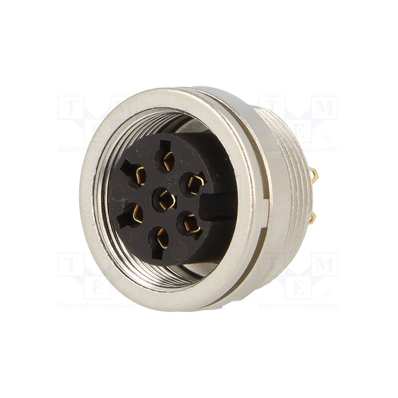 1 pcs x LUMBERG - KFV 70 - Connector: M16, socket, female, soldering, PIN: 7, 5A, 250V, IP40