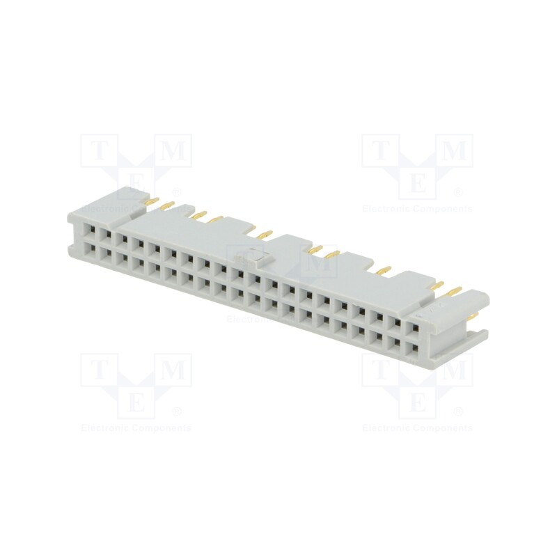 1 pcs x 3M - 8540-4500PL - Socket, IDC, female, PIN: 40, straight, THT, gold-plated, 3A, 2.54mm