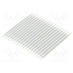 1 pcs x TE Connectivity - FSN21.5A-19 - Connector: jumper cable, Cable ph: 2.54mm, L: 38.1mm, straight