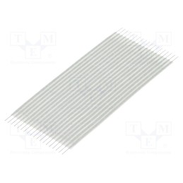 1 pcs x TE Connectivity - FSN12A-19 - Connector: jumper cable, Cable ph: 1.27mm, L: 50.8mm, straight