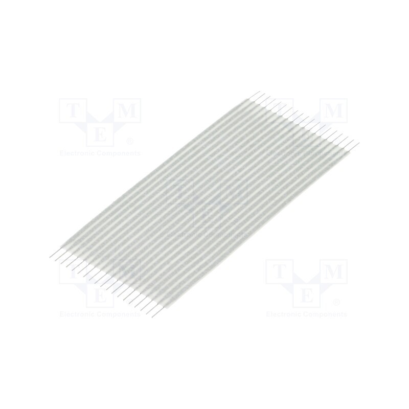 1 pcs x TE Connectivity - FSN12A-19 - Connector: jumper cable, Cable ph: 1.27mm, L: 50.8mm, straight