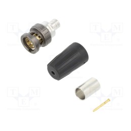 1 pcs x NEUTRIK - NBNC75BTU11X - REAR-TWIST UHD BNC CABLE CONNECTOR