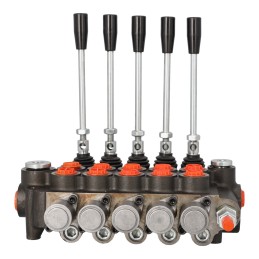 Hydraulic distributor, 5 sections, 80l min
