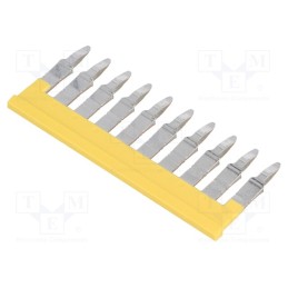 1 pcs x WEIDMu00dcLLER - 1528090000 ZQV 4N/10 - Comb bridge, ways: 10, WDU4