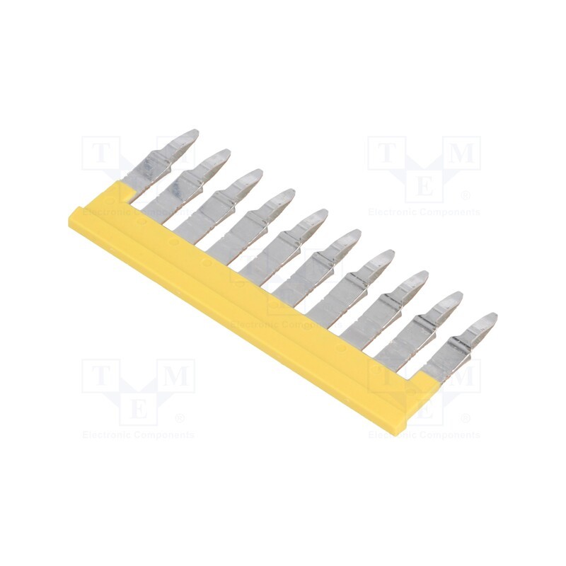 1 pcs x WEIDMu00dcLLER - 1528090000 ZQV 4N/10 - Comb bridge, ways: 10, WDU4