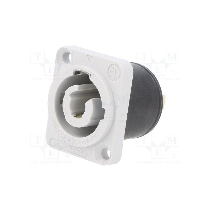 1 pcs x NEUTRIK - NNAC3MPXXB-WOT - MAINS CHASSIS CONN. B W/O TOP