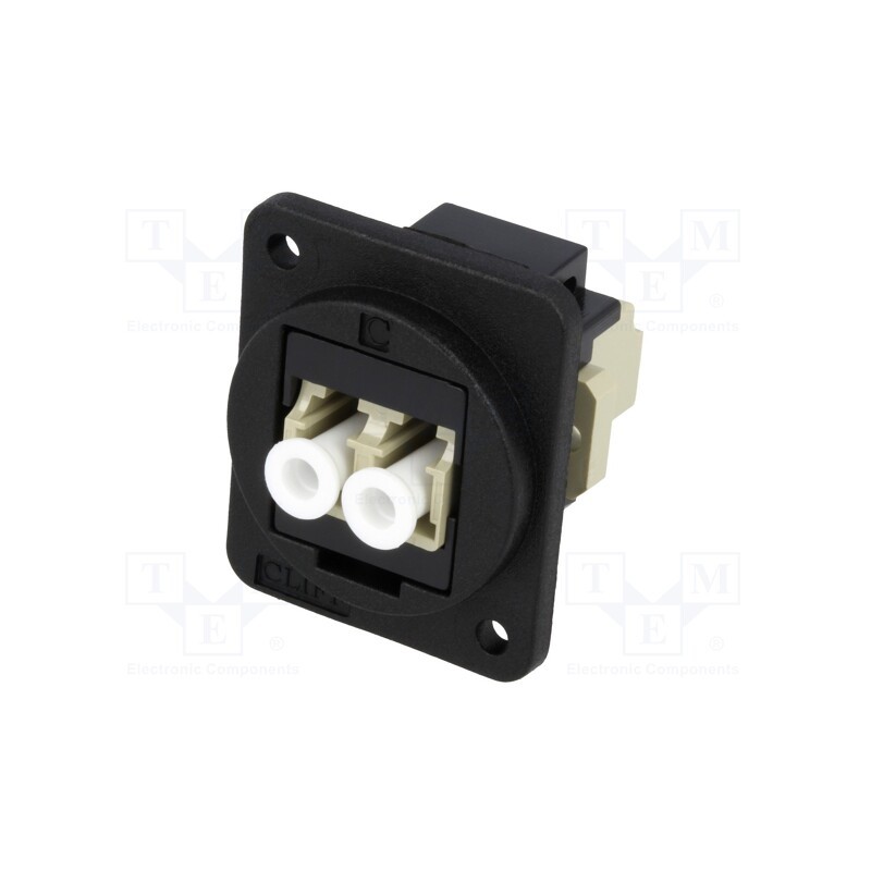 1 pcs x CLIFF - CP30214X - Connector: fiber optic, coupler, multi mode simplex (MM), FT