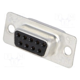 1 pcs x TE Connectivity - 5-747905-2 - D-Sub, PIN: 9, plug, female, for cable, soldering, HD 20